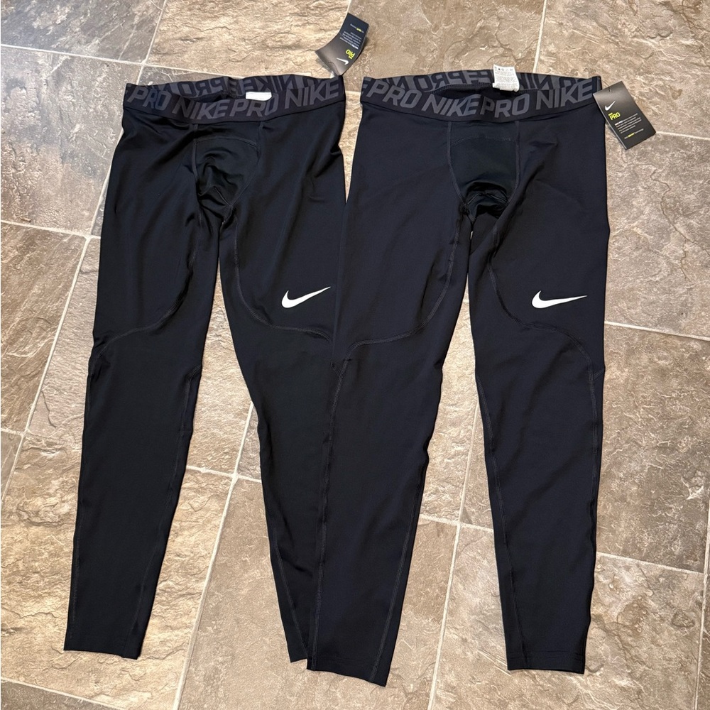Mens Nike Pro Dri-FIT Leggings L